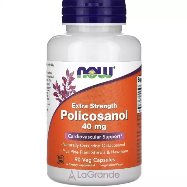 Now Foods  Policosanol 40mg ���������� �� ��������� ����� 䳿 40 ��