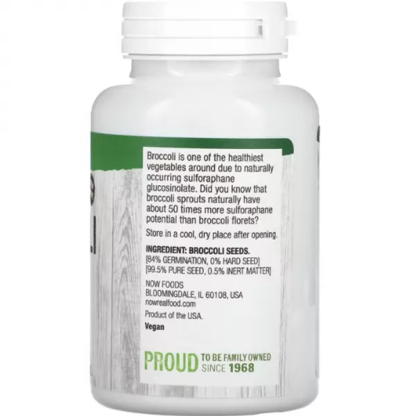 Now Foods Real Food Broccoli Seeds ������ ��������