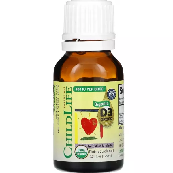ChildLife Essentials Vitamin D3 Drops г���� ���������� ����� D3 ��� ���� �� ��������������