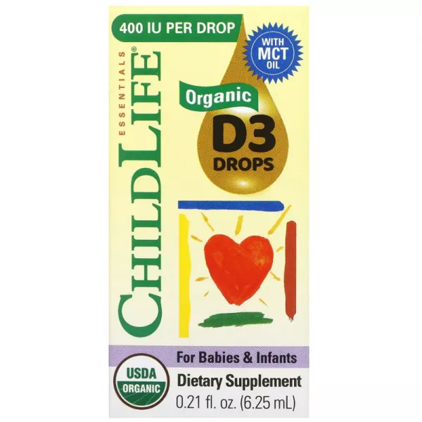 ChildLife Essentials Vitamin D3 Drops г���� ���������� ����� D3 ��� ���� �� ��������������