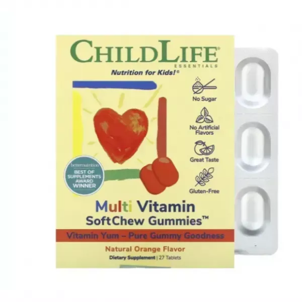 ChildLife Essentials Multi Vitamin SoftChew Gummies ������� ����������� ����������� ������������ ����