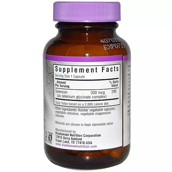 Bluebonnet Nutrition Selenium Glycinate ����������� ������� 