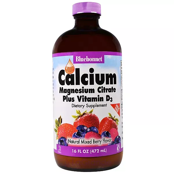 Bluebonnet Nutrition Calcium Magnesium Citrate Plus Vitamin D3 ����������� ������� 
