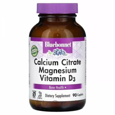 Bluebonnet Nutrition Calcium Citrate Magnesium Vitamin D3   