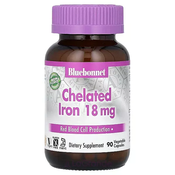 Bluebonnet Nutrition Chelated Iron ����������� ������� 