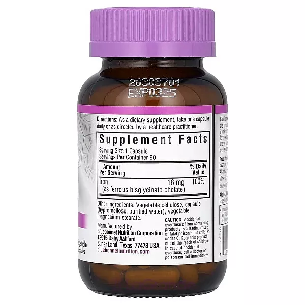 Bluebonnet Nutrition Chelated Iron ����������� ������� 