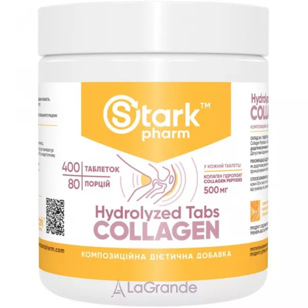 Stark Pharm Collagen Peptides 500mg ó����������� �������