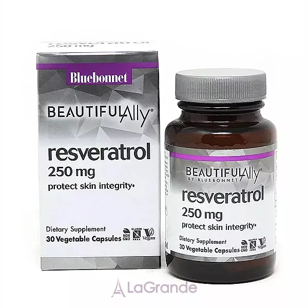 Bluebonnet Nutrition Resveratrol 250 mg ĳ������ ������� 