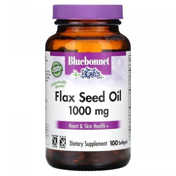 Bluebonnet Nutrition Flax Seed Oil 1000 mg ĳ������ ������� 