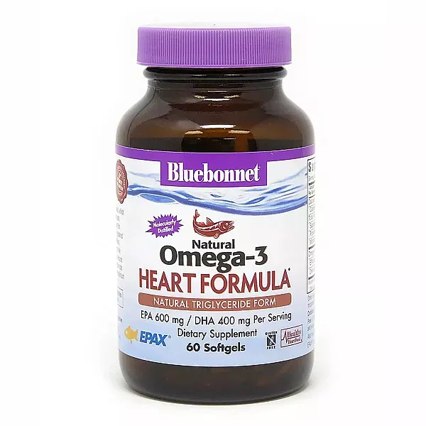 Bluebonnet Nutrition Natural Omega-3 Heart Formula ĳ������ ������� 