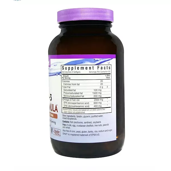 Bluebonnet Nutrition Natural Omega-3 Heart Formula ĳ������ ������� 