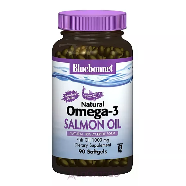 Bluebonnet Nutrition Omega-3 Salmon Oil ����������� ������� 