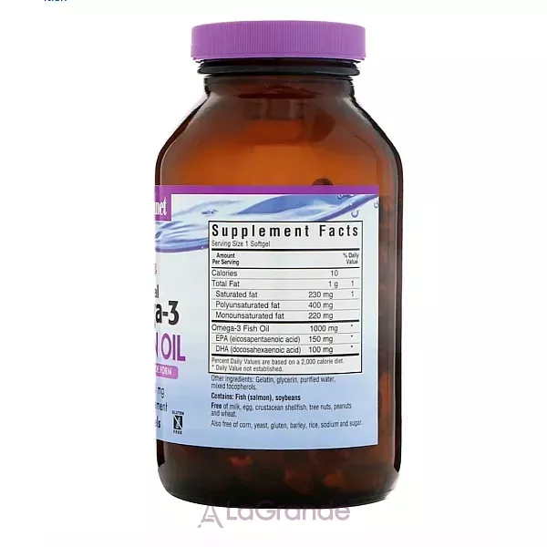Bluebonnet Nutrition Omega-3 Salmon Oil ����������� ������� 