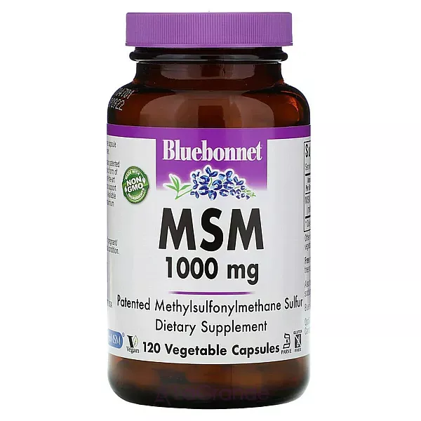Bluebonnet Nutrition MSM 1000 mg ����������� ������� 