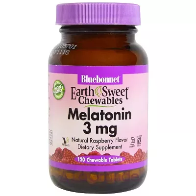 Bluebonnet Nutrition Melatonin 3 mg ĳ  