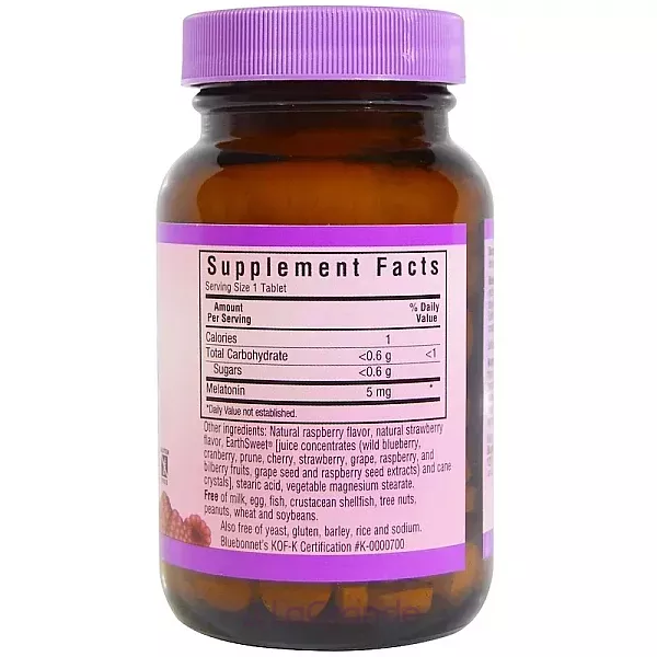 Bluebonnet Nutrition Melatonin 5 mg ����������� ������� 
