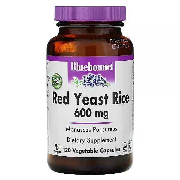 Bluebonnet Nutrition Red Yeast Rice 600 mg ĳ������ ������� 