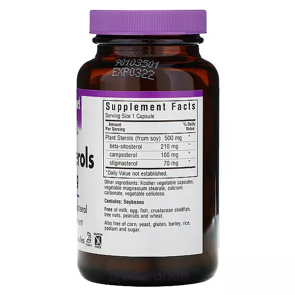 Bluebonnet Nutrition Plant Sterols 500 mg ĳ������ ������� 