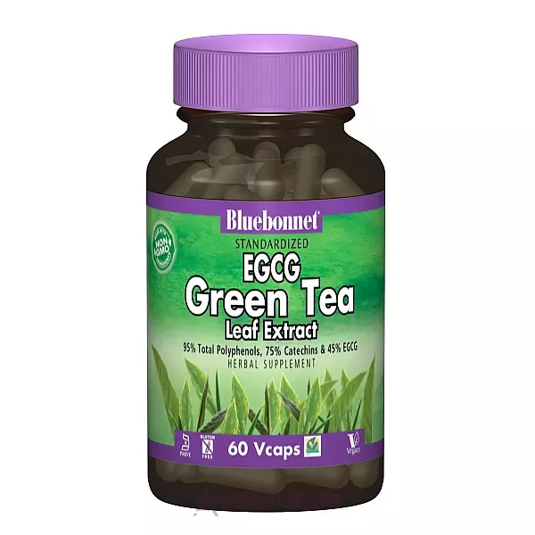 Bluebonnet Nutrition EGCg Green Tea Leaf Extract 350 mg ����������� ������� 