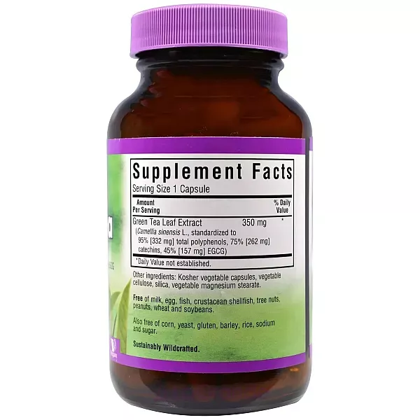 Bluebonnet Nutrition EGCg Green Tea Leaf Extract 350 mg ����������� ������� 