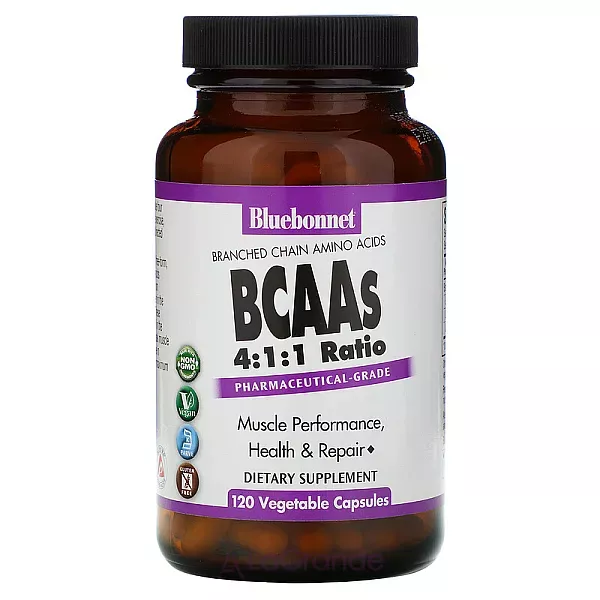 Bluebonnet Nutrition BCAAs 4:1:1 Ratio ����������� ������� 