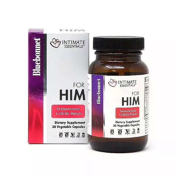Bluebonnet Nutrition Intimate Essentials For Him Testosterone Libido Boost �������� ��� �������� ��������� ������'� � �������