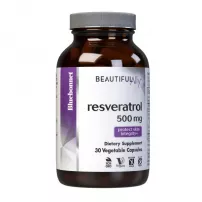 Bluebonnet Nutrition Beautiful Ally Resveratrol 500 mg ����������� ������� "�����������", 500 ��