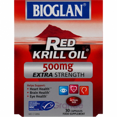 Bioglan Red Krill Oil Omega-3 500 mg   