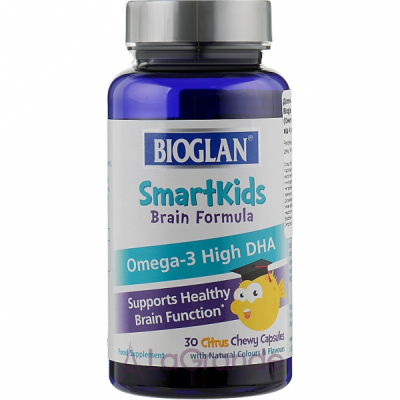 Bioglan SmartKids Brain Formula Omega-3 High DHA - 
