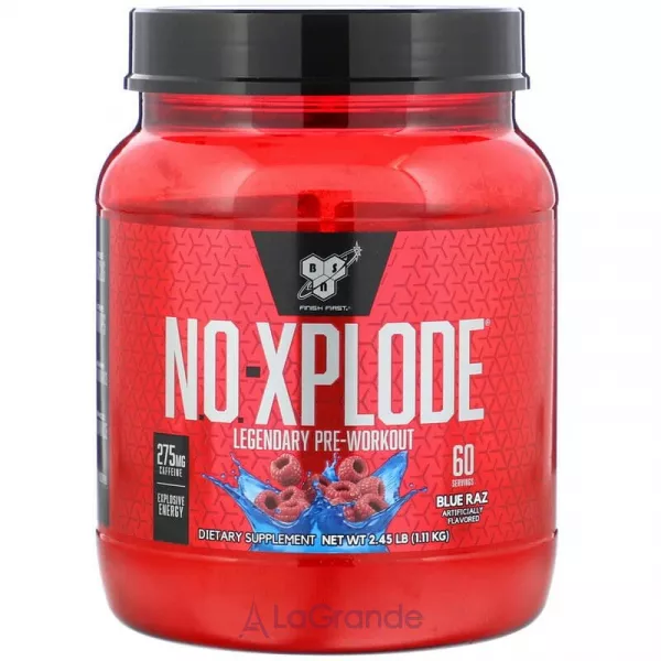 BSN N.O.-Xplode Pre-Workout Blue Raz ����������������� �������� �� ������ �������