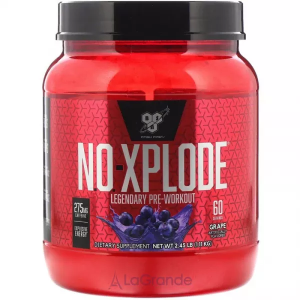 BSN N.O.-Xplode Pre-Workout Grape ����������������� �������� �� ������ ���������