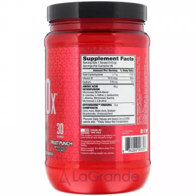 BSN Amino X Fruit Punch   BCAA    