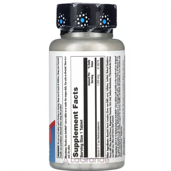 KAL B-12 Methylcobalamin 1000 mcg Raspberry ������� ������� 