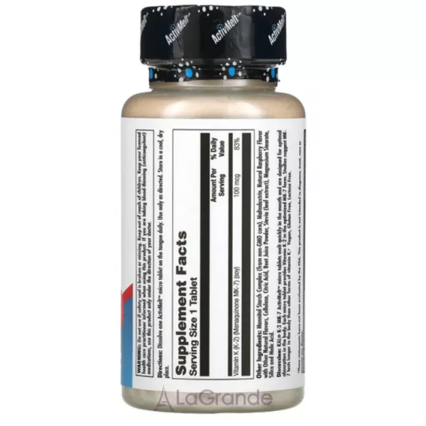 KAL K-2 MK-7 ActivMelt 100 mcg ������� ������� 