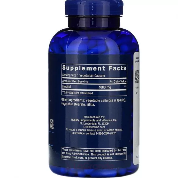 Life Extension Inositol 1000mg ������� ������� 