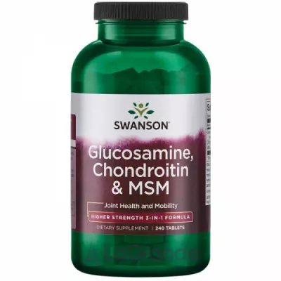 Swanson Glucosamine Chondroitin & MSM   