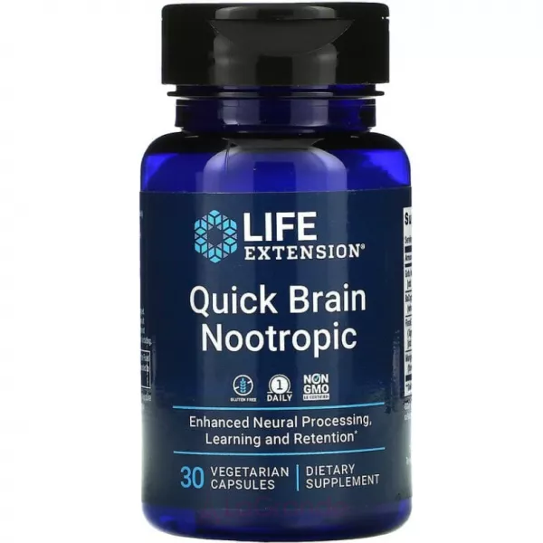 Life Extension Quick Brain Nootropic ������� ������� 