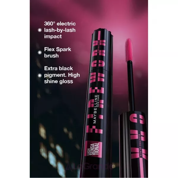 Maybelline Lash Sensational Firework Electro Black ���� ��� ������������ ���������, ������ � ������������� ������