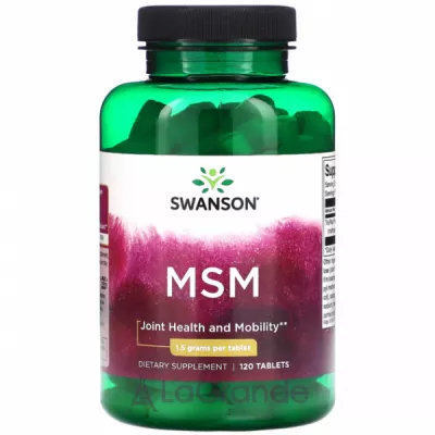 Swanson MSM 1000mg   