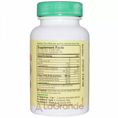 ChildLife Pure DHA Chewable     