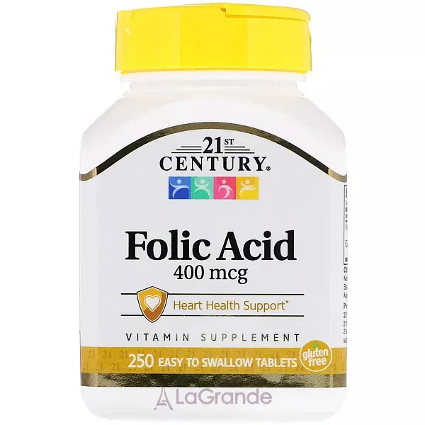 21st Century Folic Acid 400 mcg ����������� ������� 