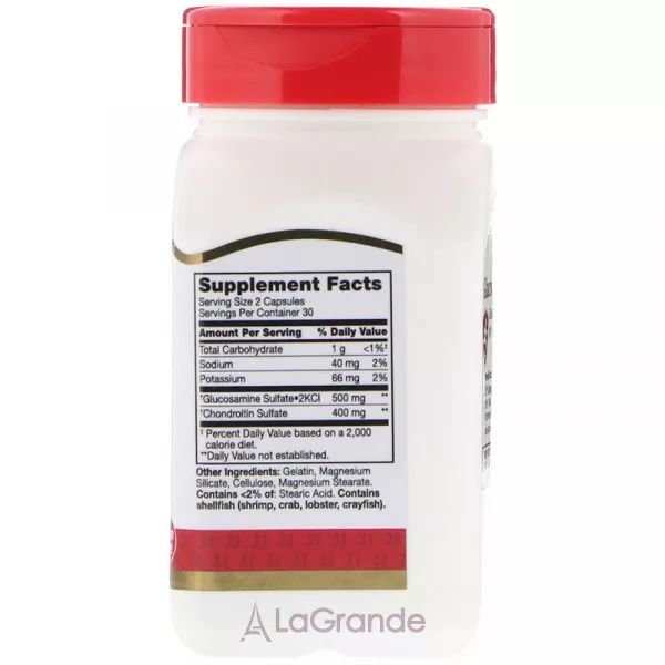21st Century Glucosamine Chondroitin 250 mg/200 mg ����������� ������� ��������� �������� �������� � ������ 
