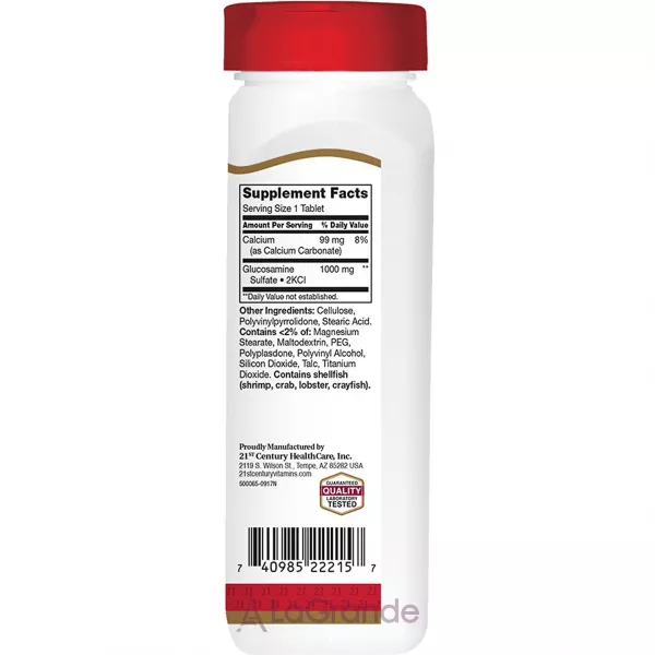21st Century Glucosamine Relief 1000 mg ����������� ������� 