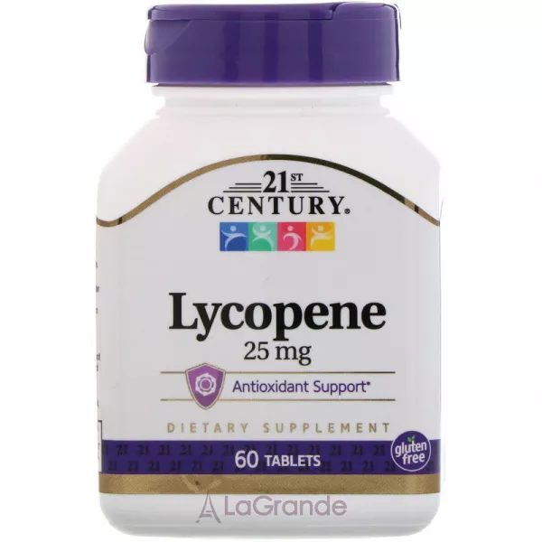 21st Century Lycopene 25 mg ����������� ������� ��� ��������������� ��������� 