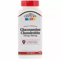 21st Century Glucosamine Chondroitin Triple Strength 750 mg/600 mg ����������� ������� ��� ��������� �������� "���������� ���������� ������� ����", 750 ��/600 ��