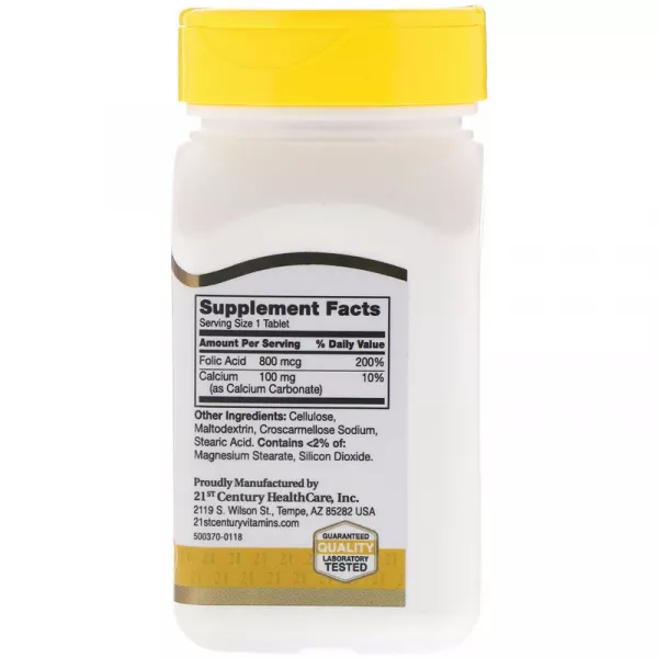 21st Century Folic Acid 800 mcg ����������� ������� 
