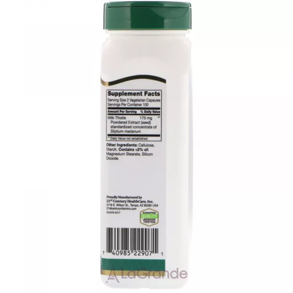 21st Century Milk Thistle Extract ����������� ������� 