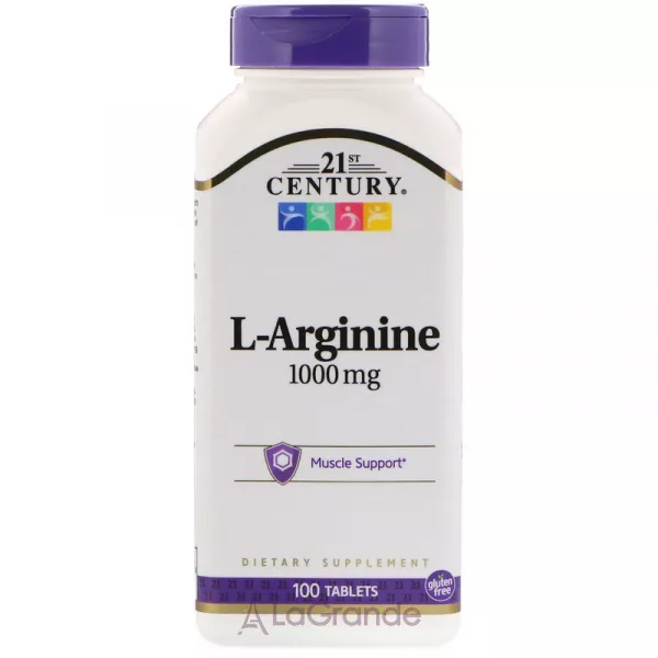 21st Century L-Arginine 1000 mg ����������� ������� 