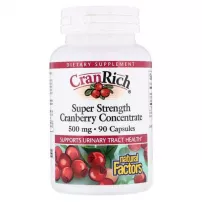 Natural Factors Cran Rich Super Strength Cranberry Concentrate 500 mg ���������� ������ 500 ��