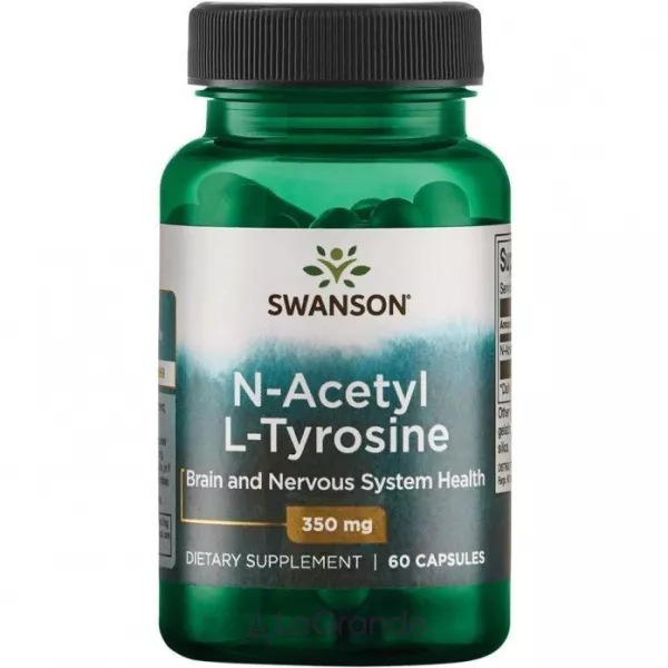 Swanson N-Acetyl L-Tyrosine 350mg ������� ������� 